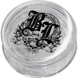 Grinder Black Leaf Acrylic Clear