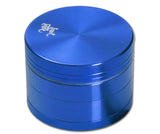 Grinder Black Leaf Aluminium Anonised 4 piezas