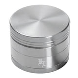 Grinder Black Leaf Aluminium Anonised 4 piezas