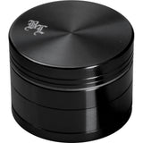 Grinder Black Leaf Aluminium 4 piezas