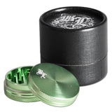 Grinder Black Leaf Aluminium 2 pzas