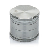 Grinder Black Leaf New Edge Grey 4 piezas
