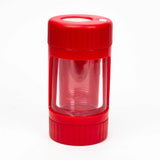 Grinder con Lupa LED Black Leaf Sherlock 4 en 1 Glow Jar One Hitter