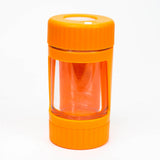 Grinder con Lupa LED Black Leaf Sherlock 4 en 1 Glow Jar One Hitter