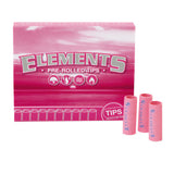 Filtros Pre rolados Elements Rosas 21 pzs