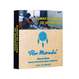 Cajetilla Flor Morada Mezcla Menta 20 labrados