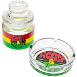 Kit Frasco y Cenicero Roast n Toast Rasta