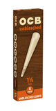 OCB Unbleached  Cones King Size y 1 1/4