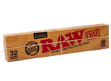 Raw Pre-rolled Cones Basic 32 pzas 1 1/4 y King Size