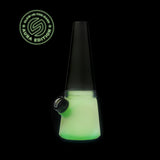 Bong tipo tótem de vidrio blando Aura
