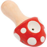 Pipa de cerámica Wacky Bowlz Green Mushroom