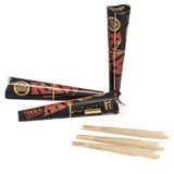 Conos Raw Black 1 1/4 y King Size
